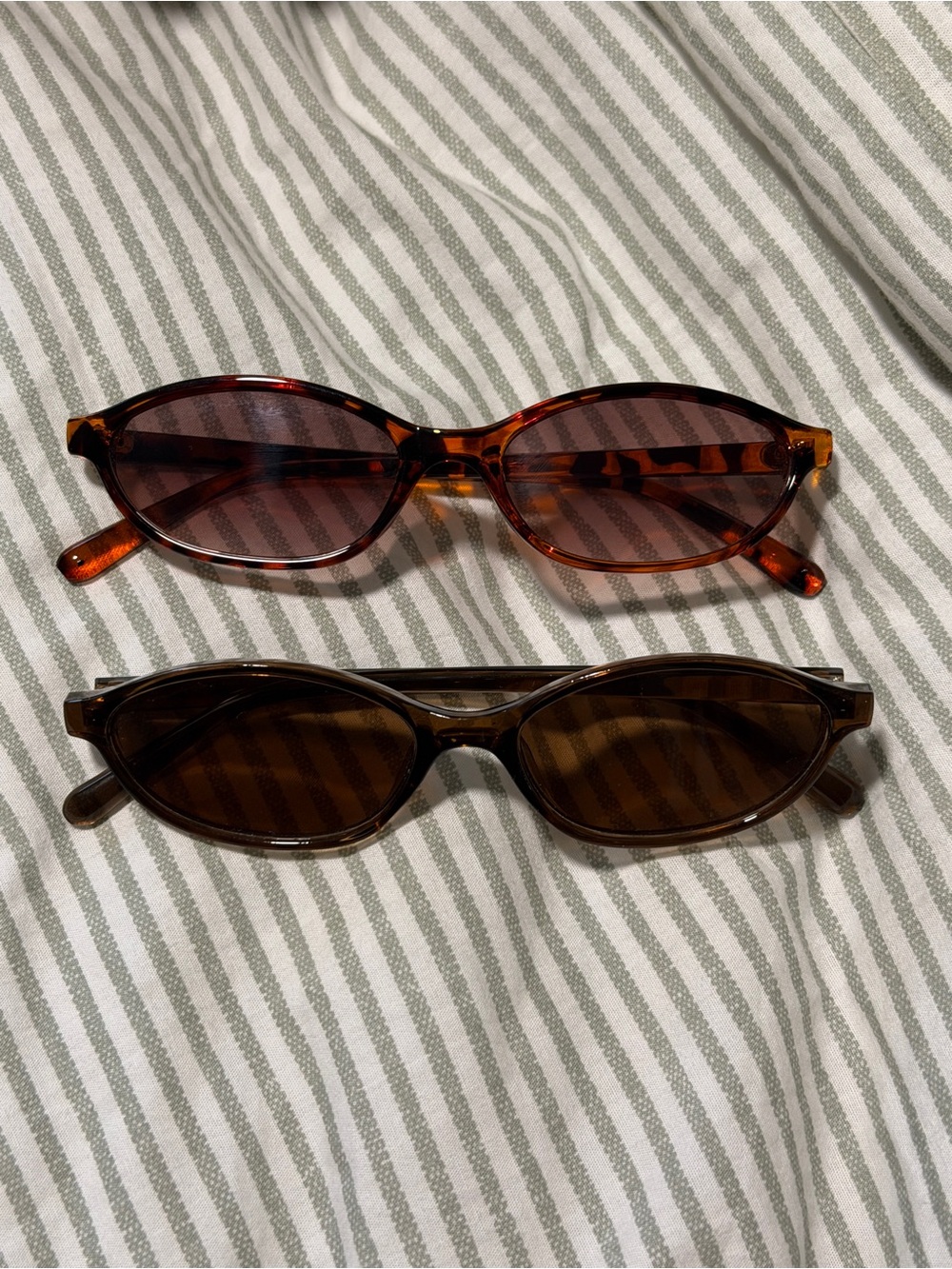 Tortoiseshell and Brown Sunglasses Duo